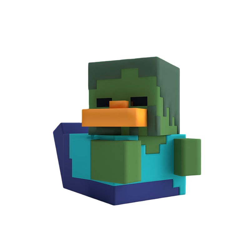 Buy Tubbz First Edition Minecraft Zombie Cosplaying Rubber Duck Vinyl Figure | Yallatoys.com