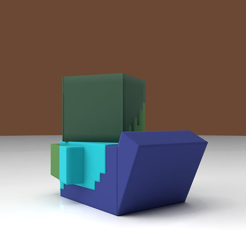 Buy Tubbz First Edition Minecraft Zombie Cosplaying Rubber Duck Vinyl Figure | Yallatoys.com