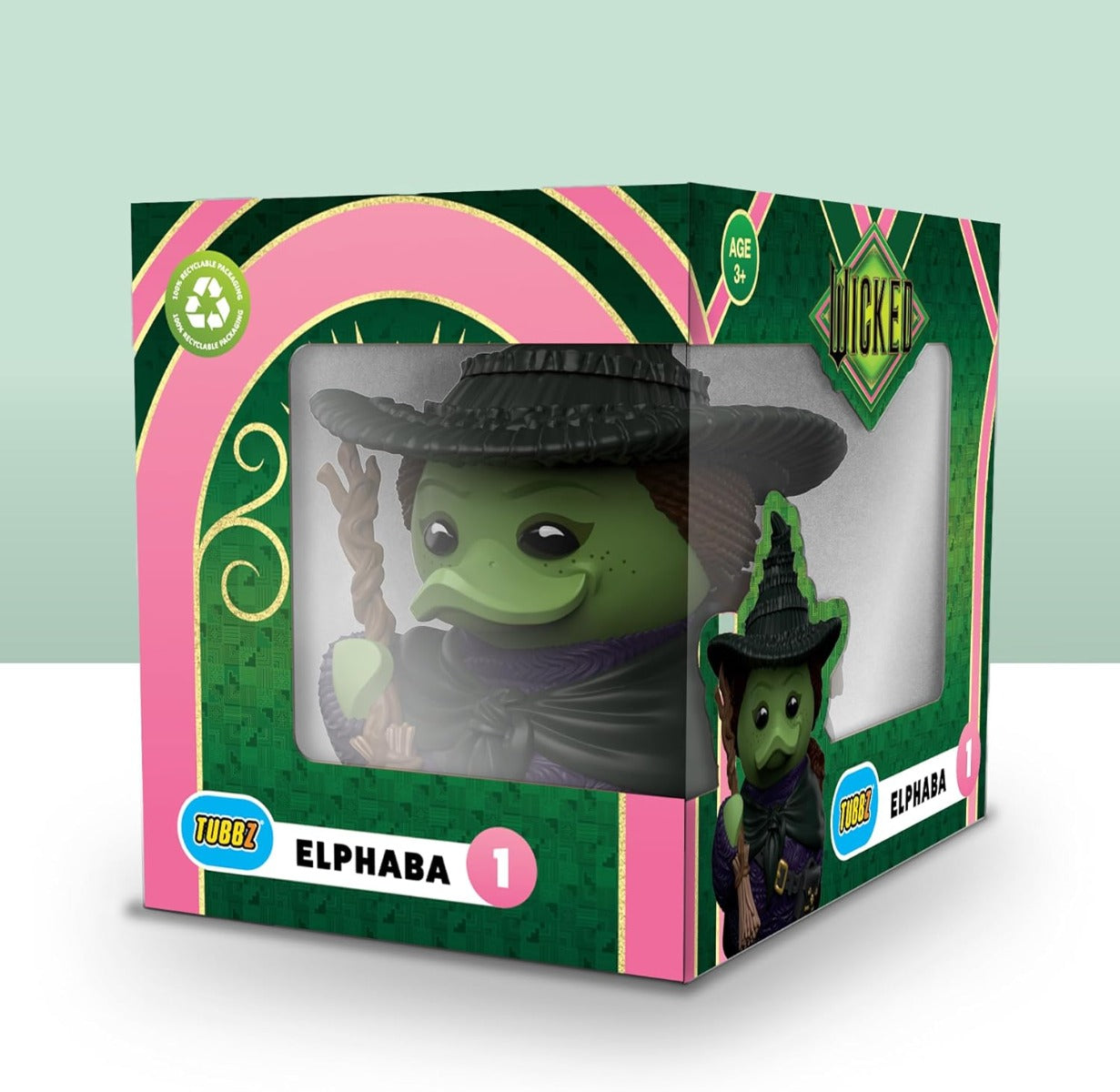 Buy Tubbz Boxed Wicked Elphaba Thropp Cosplaying Rubber Duck Vinyl Figure | Yallatoys.com