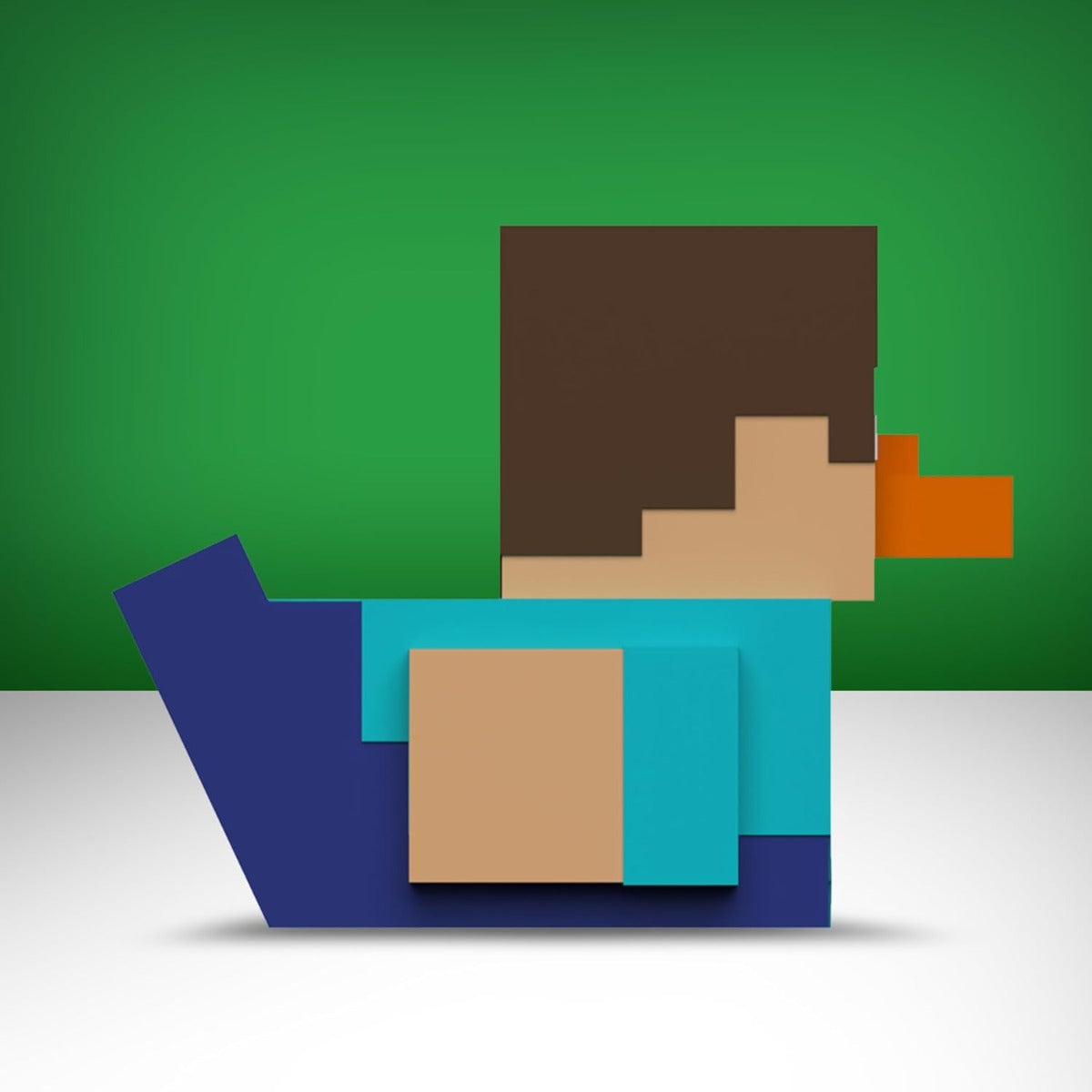Buy Tubbz Boxed Minecraft Steve Cosplaying Rubber Duck Vinyl Figure | Yallatoys.com
