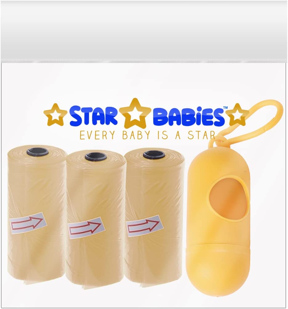 Star Babies - Scented Bag With Dispenser Pack Of 3 - Ivory Star Babies Yallatoys