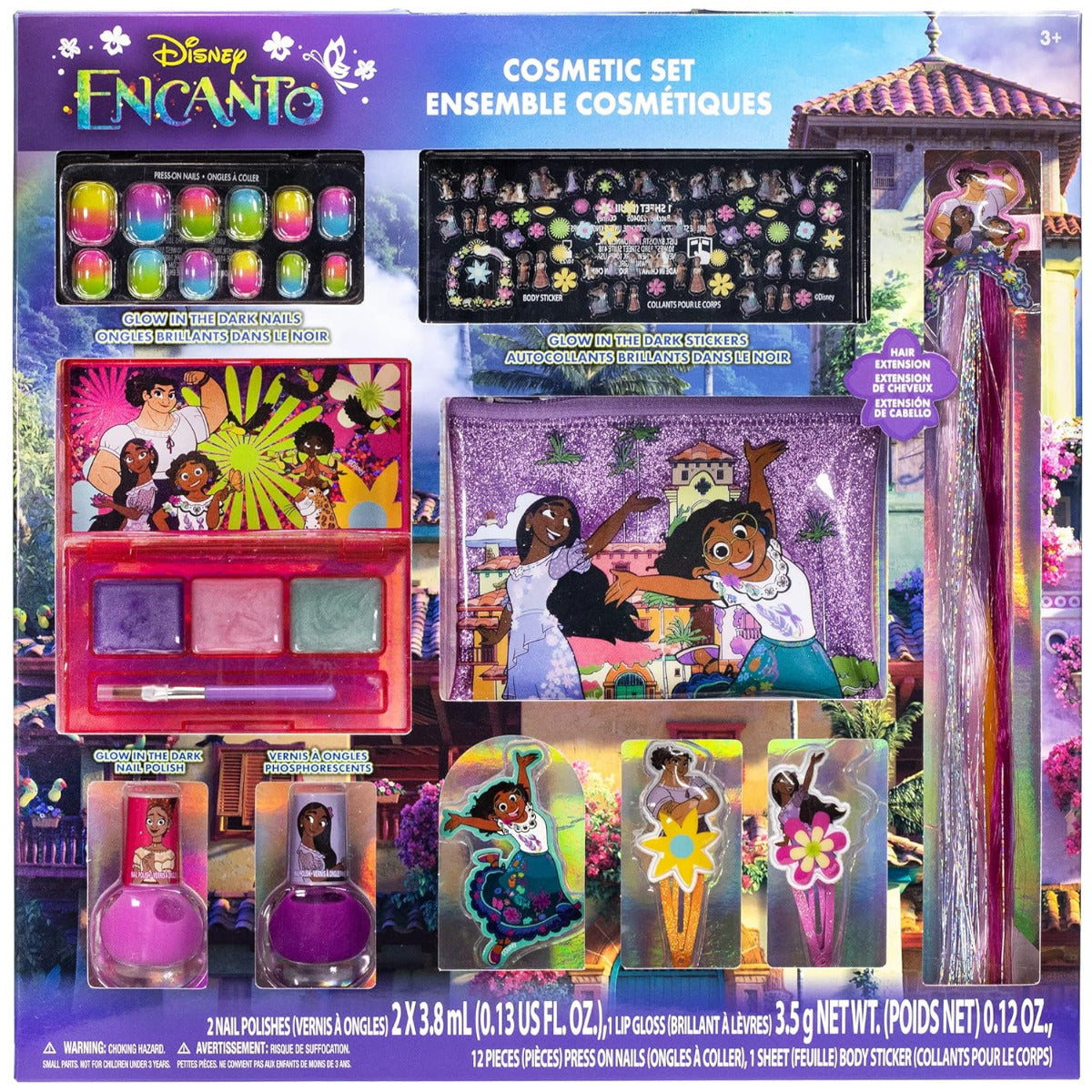 Buy Townley Girl Disney Encanto Glow in the Dark Cosmetic Make Up Set | Yallatoys.com