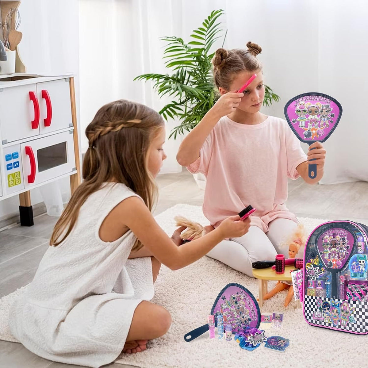 Buy Townley Girl LOL Surprise Backpack Cosmetic Makeup Set 10 Pieces | Yallatoys.com