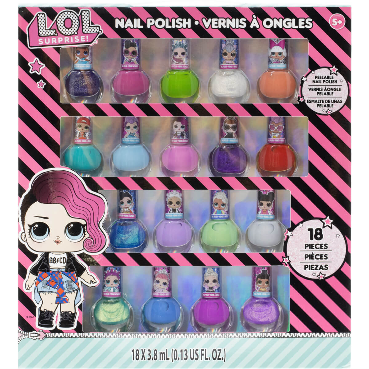 Buy Townley Girl LOL Surprise Nail Polish Set 18 Pack | Yallatoys.com