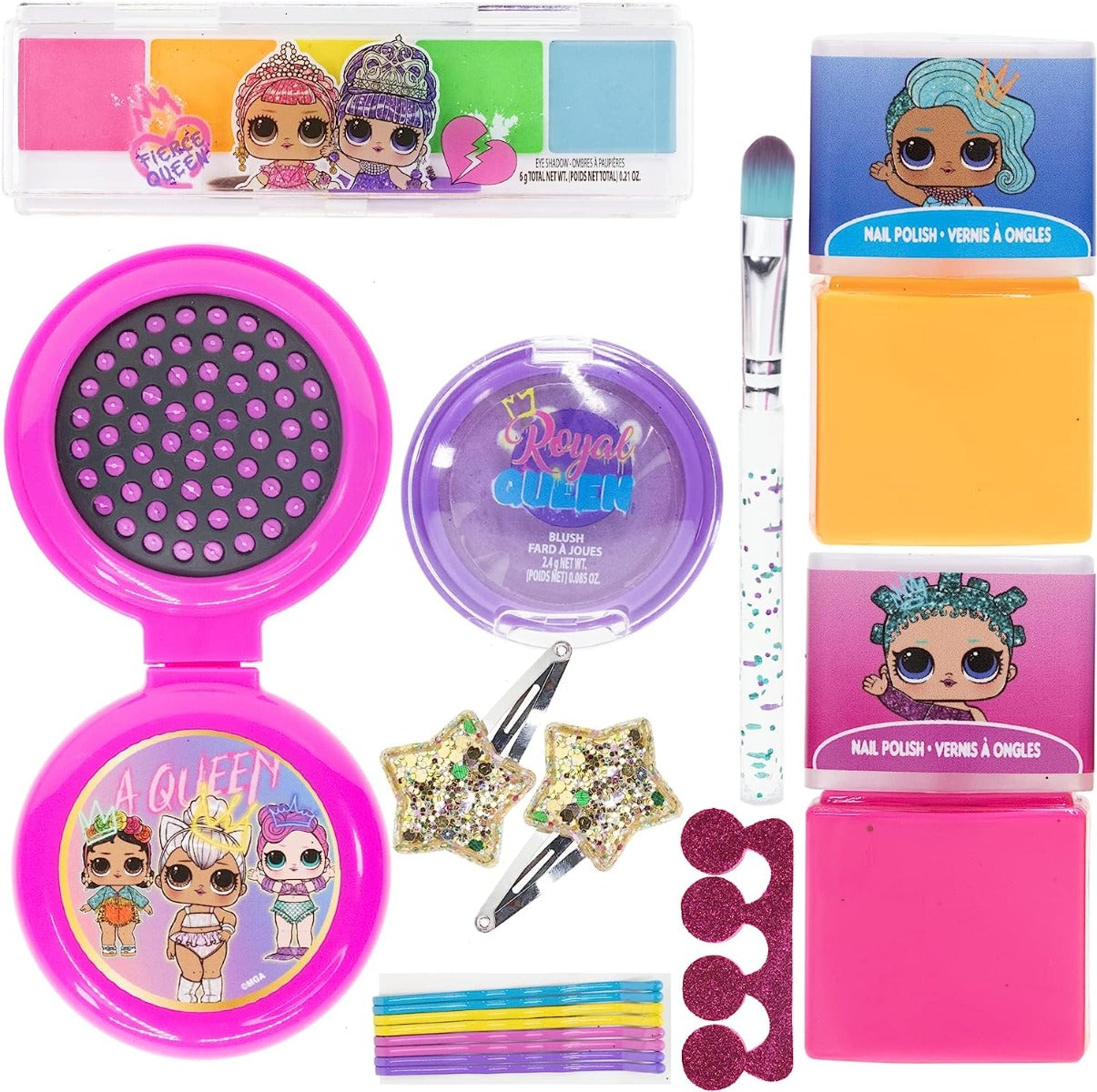 Buy Townley Girl LOL Surprise 11 Pcs Makeup Filled Sling Bag with Peel Off Nail Polish | Yallatoys.com