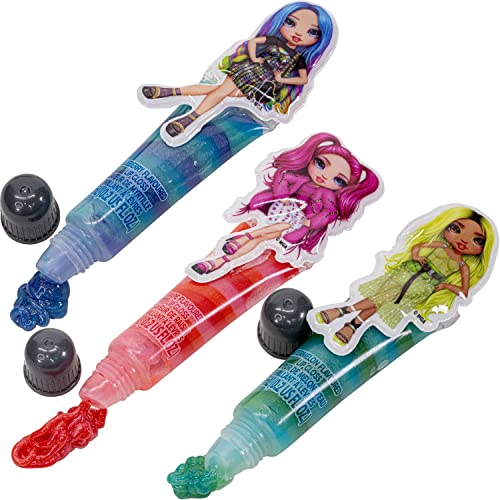 Buy Townley Girl Rainbow High Make Up Set 6 Flavoured Swirled Lip Gloss with Bonus Bag | Yallatoys.com