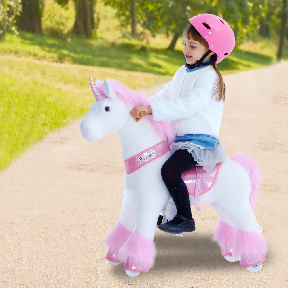 Buy Pony Cycle Ride On Pink Unicorn | Yallatoys.com