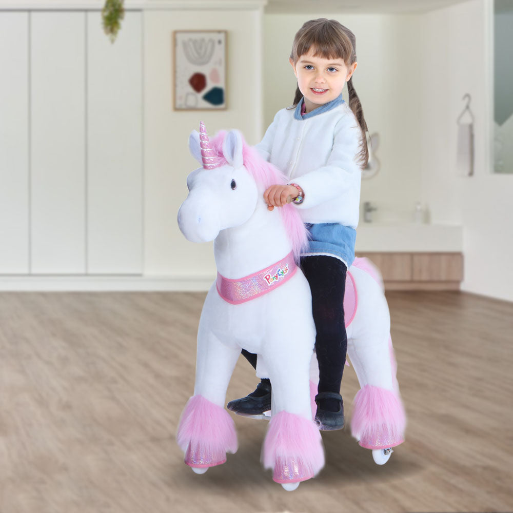 Buy Pony Cycle Ride On Pink Unicorn | Yallatoys.com