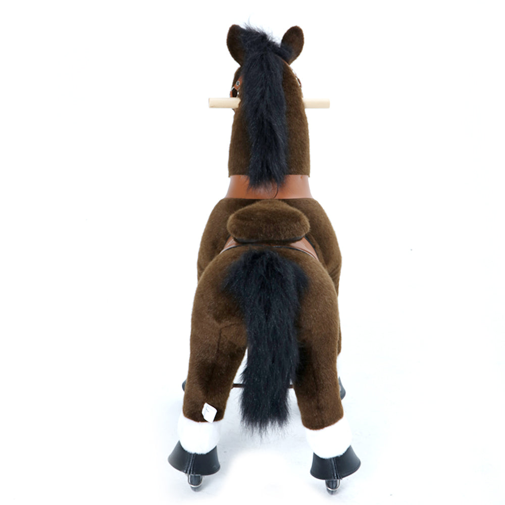 Buy Pony Cycle Medium Chocolate Brown with White Hoof Horse | Yallatoys.com