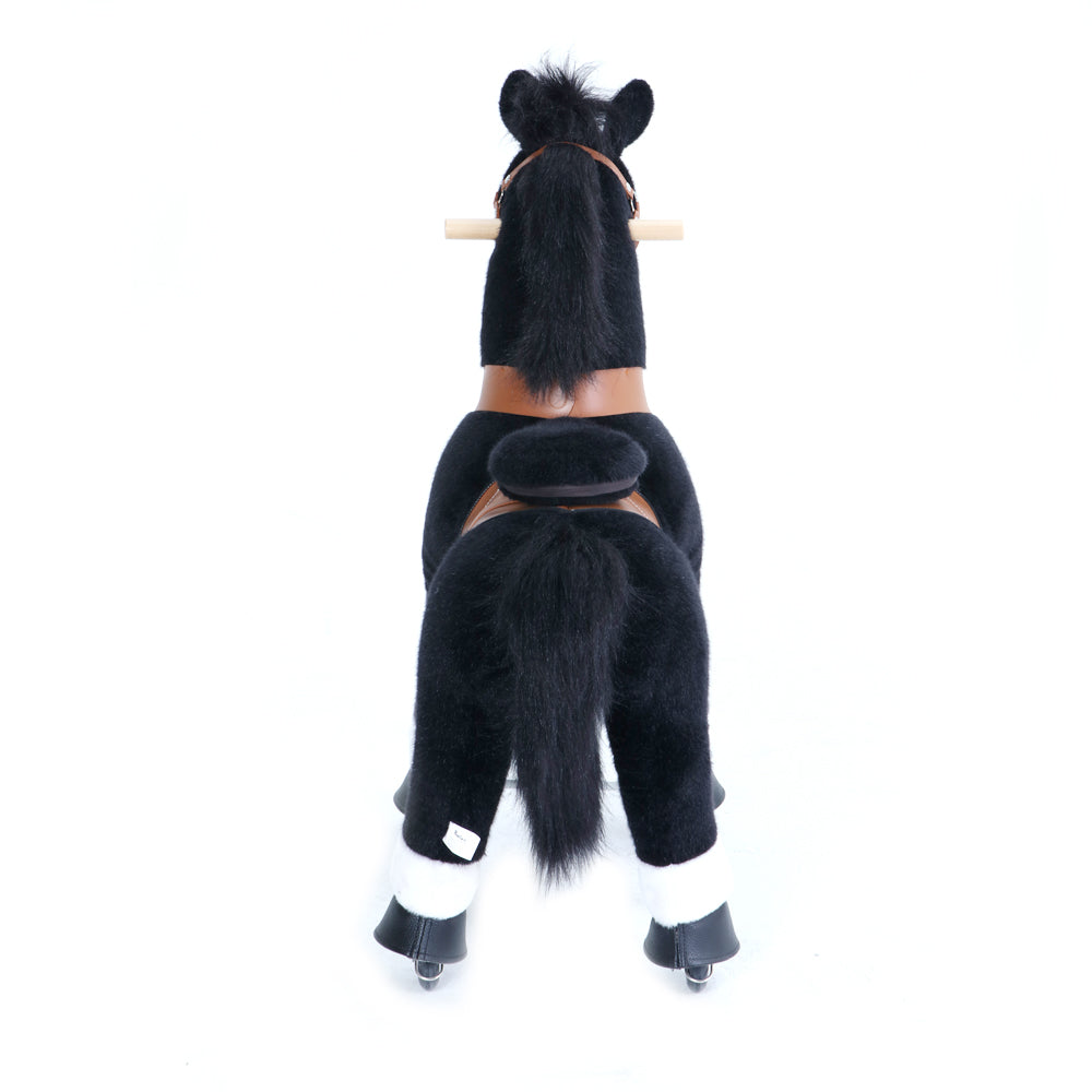Buy Pony Cycle Medium Black With White Hoof Horse | Yallatoys.com