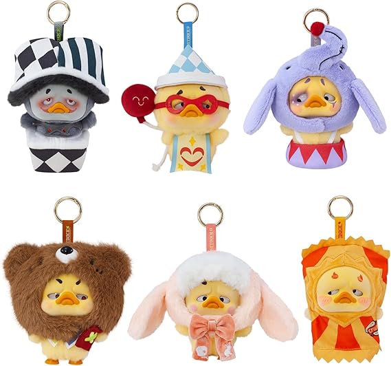 Buy Pocket Upsetduck Crazy Circus Duck Plush Keychain Blindbox (Sold Separately Subjected to Availability) | Yallatoys.com