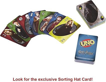 Buy Mattel Games Uno Harry Potter Card Game For Kids | Yallatoys.com