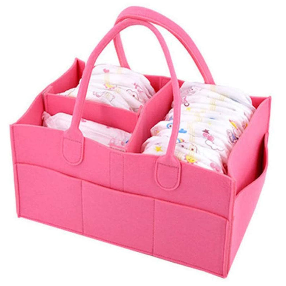 Star Babies Diaper Caddy Organizer - Pink Star Babies Yallatoys
