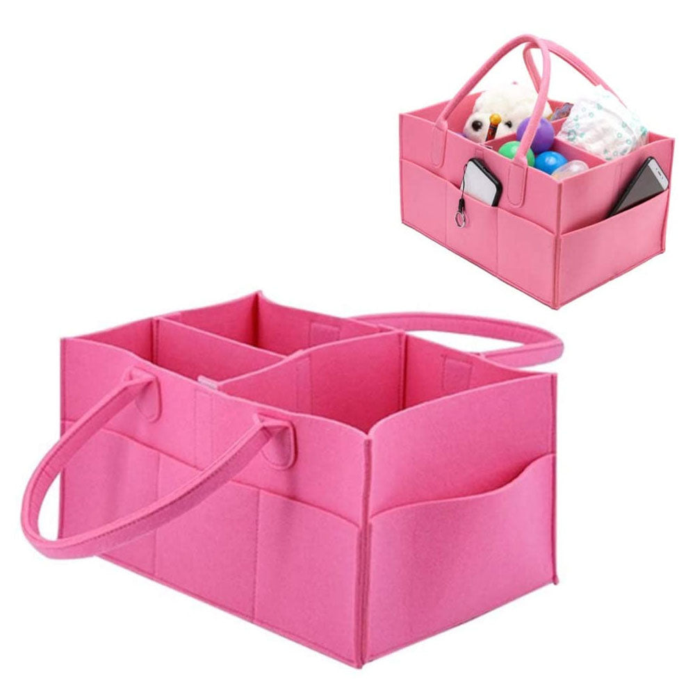 Star Babies Diaper Caddy Organizer - Pink Star Babies Yallatoys