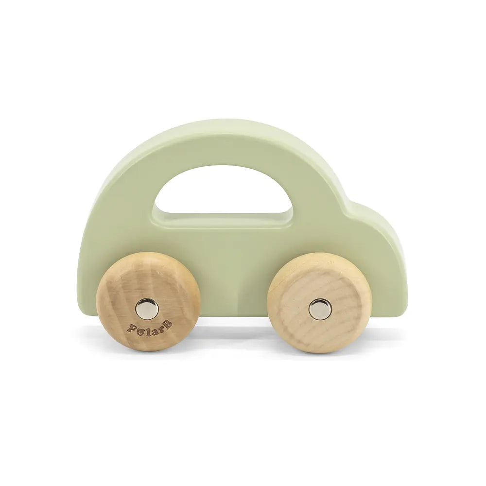 Buy Viga Wooden Car Green | Yallatoys.com