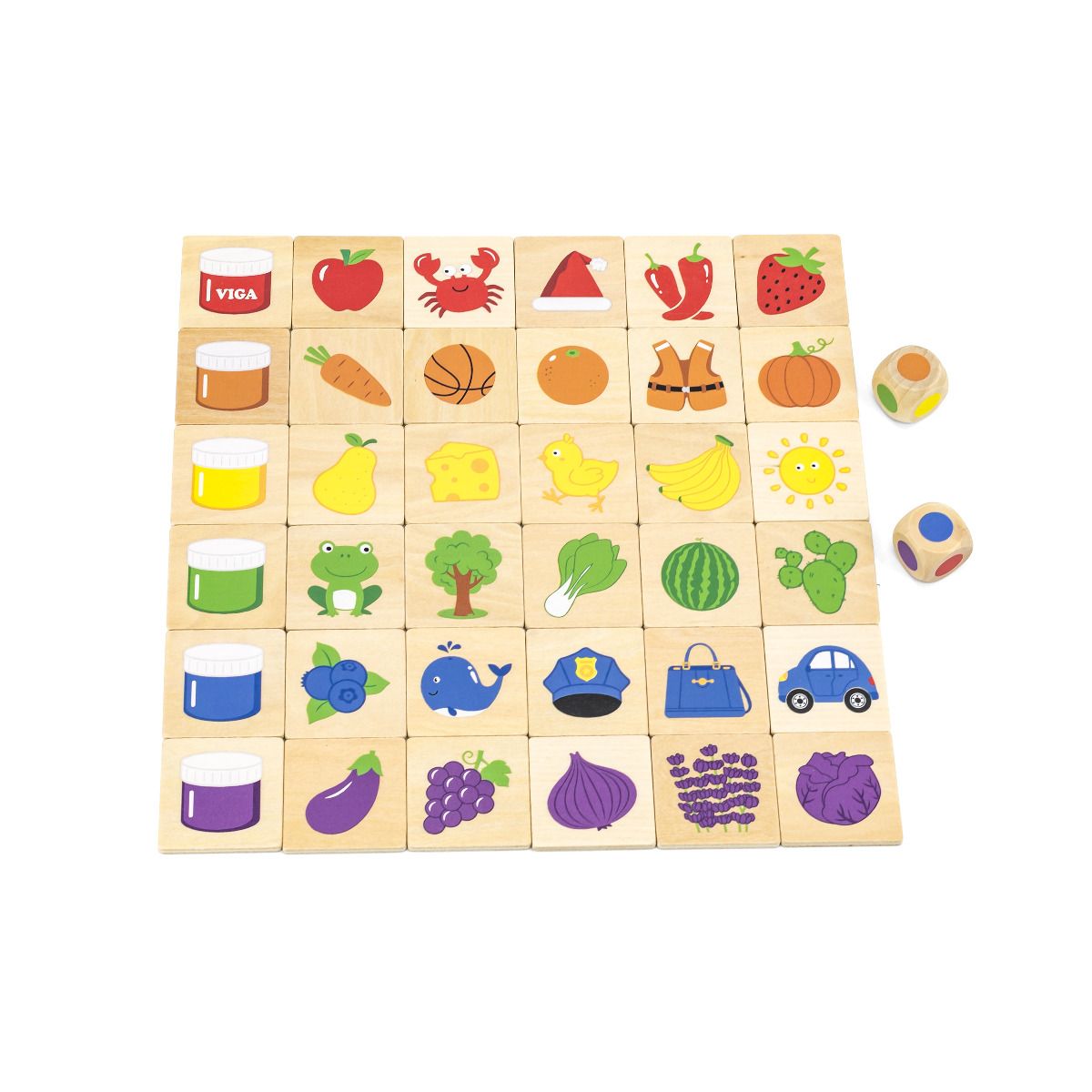 Buy Viga Learning Colours Puzzle Set | Yallatoys.com