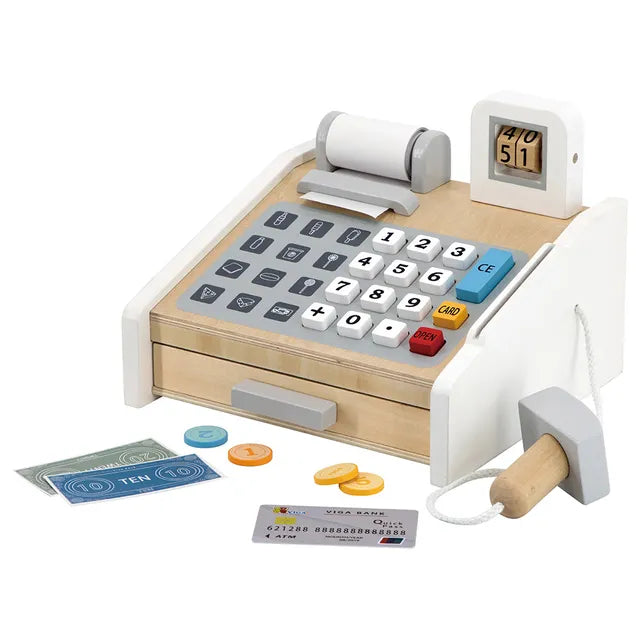 Buy Viga Scandi Style Cash Register | Yallatoys.com