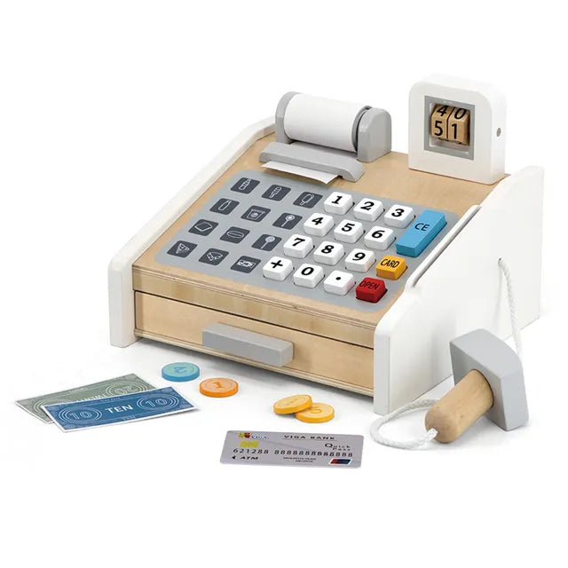 Buy Viga Scandi Style Cash Register | Yallatoys.com