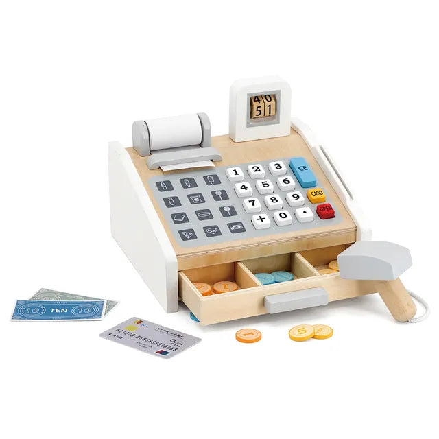 Buy Viga Scandi Style Cash Register | Yallatoys.com