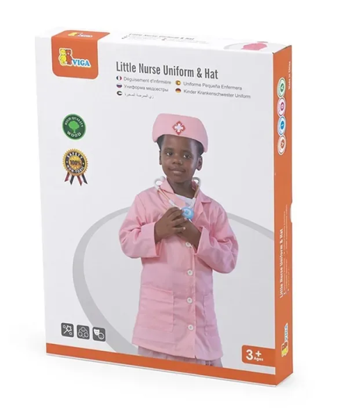 Buy Viga Little Nurse Uniform And Hat | Yallatoys.com