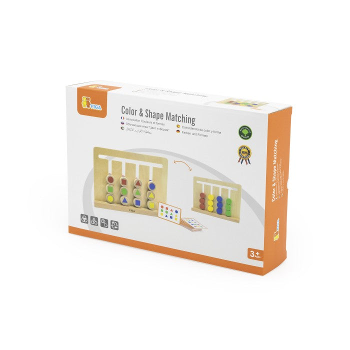Buy Viga Colour And Shape Matching Game | Yallatoys.com