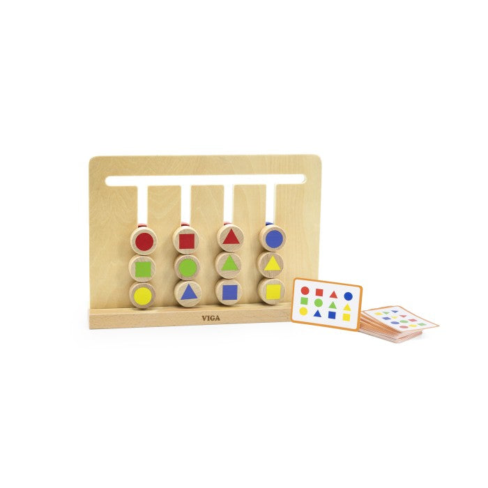 Buy Viga Colour And Shape Matching Game | Yallatoys.com