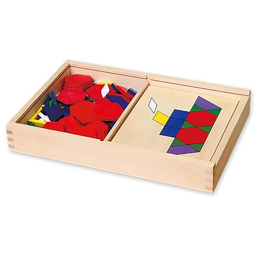 Buy Viga Pattern Board And  Block | Yallatoys.com