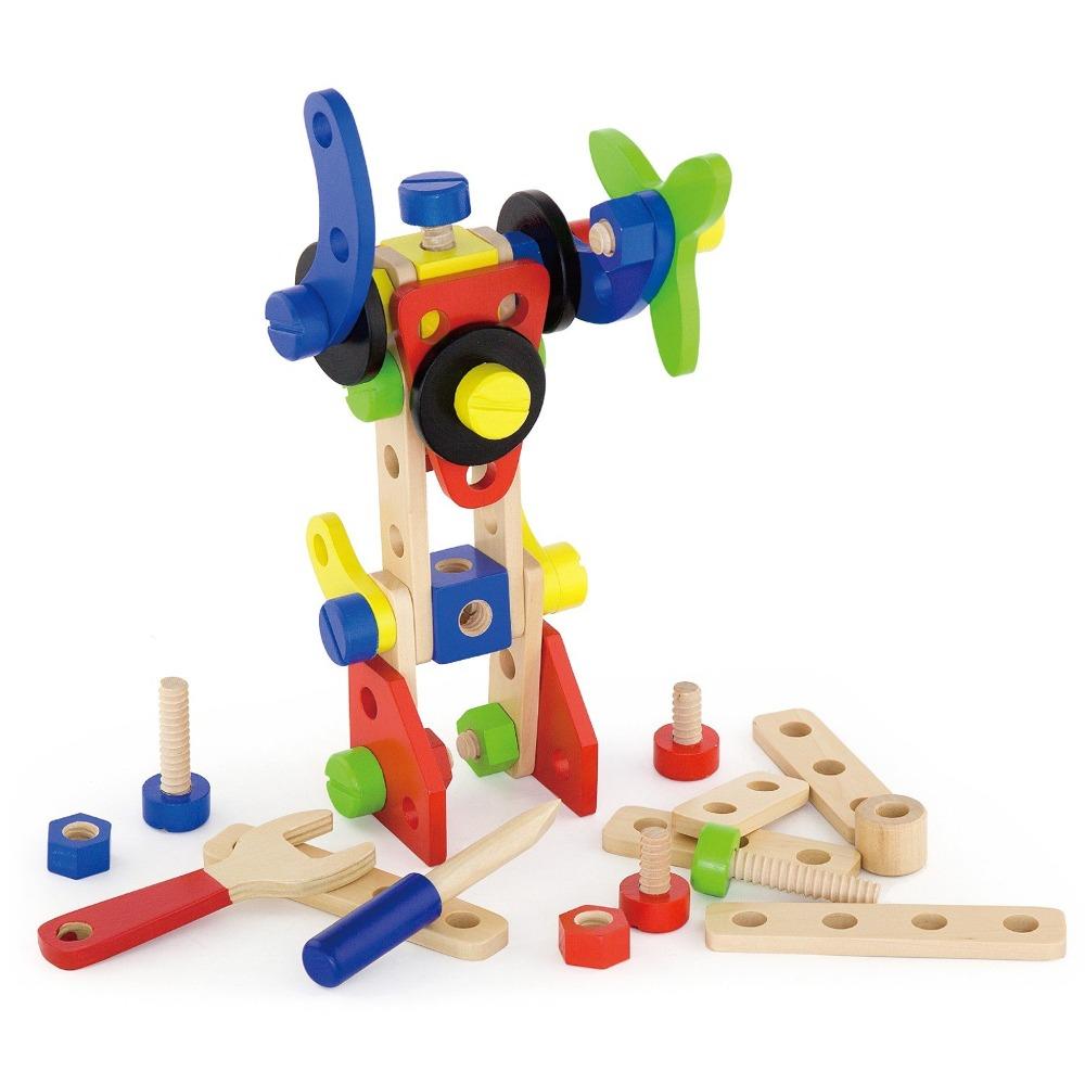Buy Viga Constrcution Block Set 68pcs | Yallatoys.com