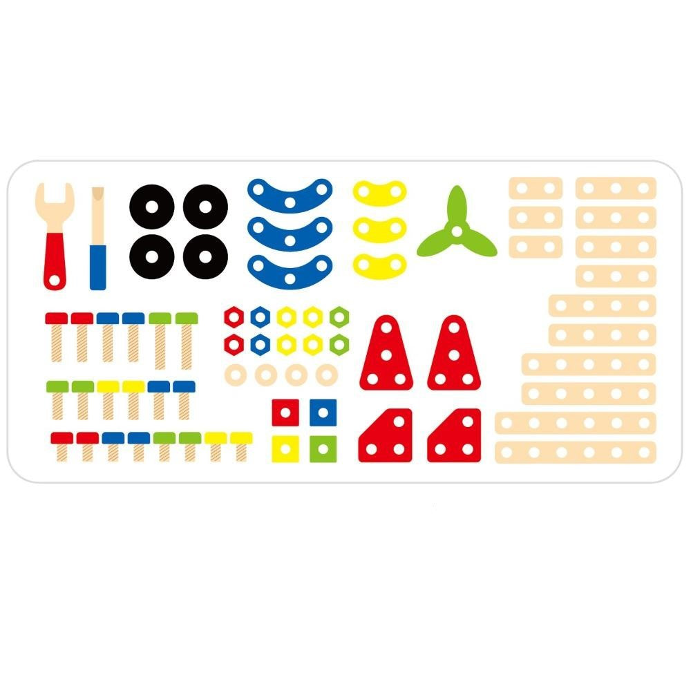 Buy Viga Constrcution Block Set 68pcs | Yallatoys.com