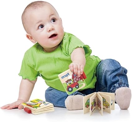 Buy Viga Wooden Books Set of 3 First Books | Yallatoys.com