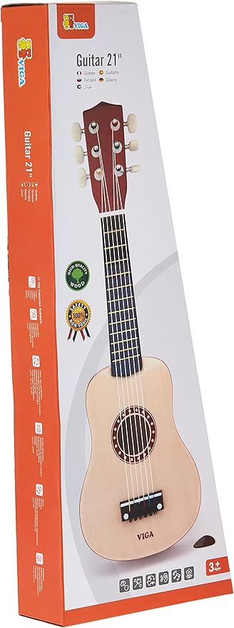 Buy Viga Guitar 21 Inch Natural | Yallatoys.com