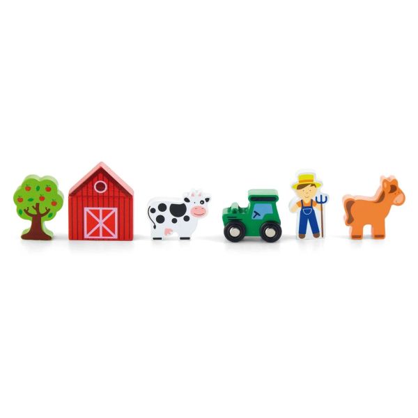 Buy Viga Train Set Accessory Farm | Yallatoys.com