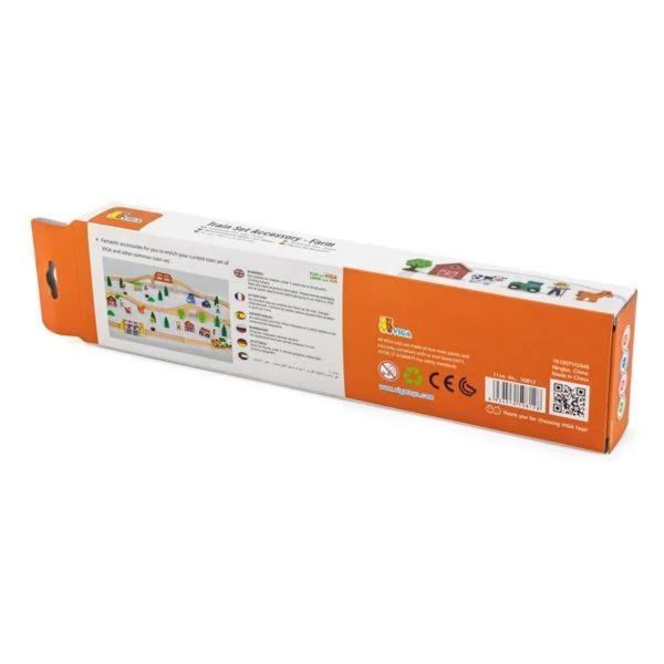 Buy Viga Train Set Accessory Farm | Yallatoys.com