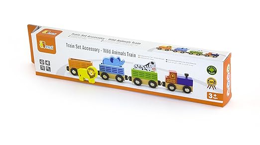 Buy Viga Train Set Accessory Wild Animals | Yallatoys.com