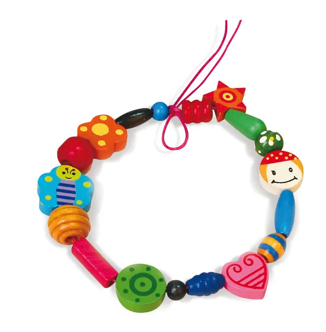 Buy Viga Wooden Beads 260g | Yallatoys.com