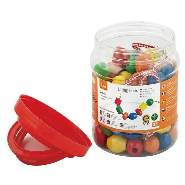 Buy Viga Lacing Beads Small | Yallatoys.com