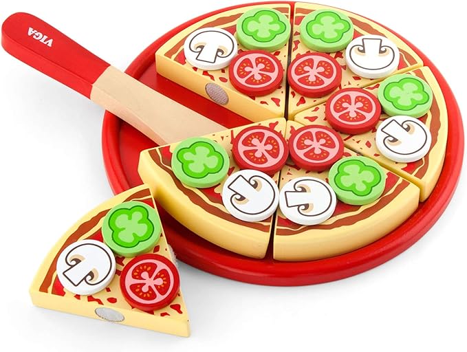 Buy Viga Vegetarian Chopping Pizza | Yallatoys.com