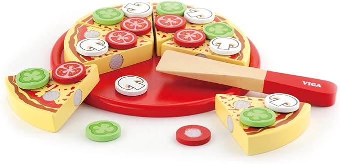 Buy Viga Vegetarian Chopping Pizza | Yallatoys.com