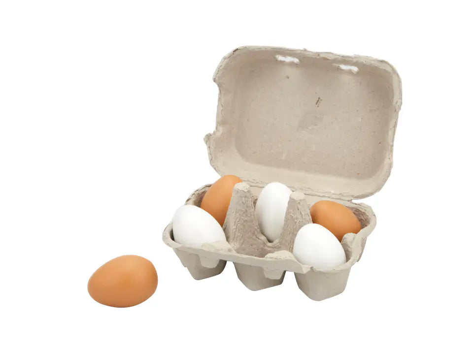 Buy Viga Wooden Eggs 6pcs | Yallatoys.com