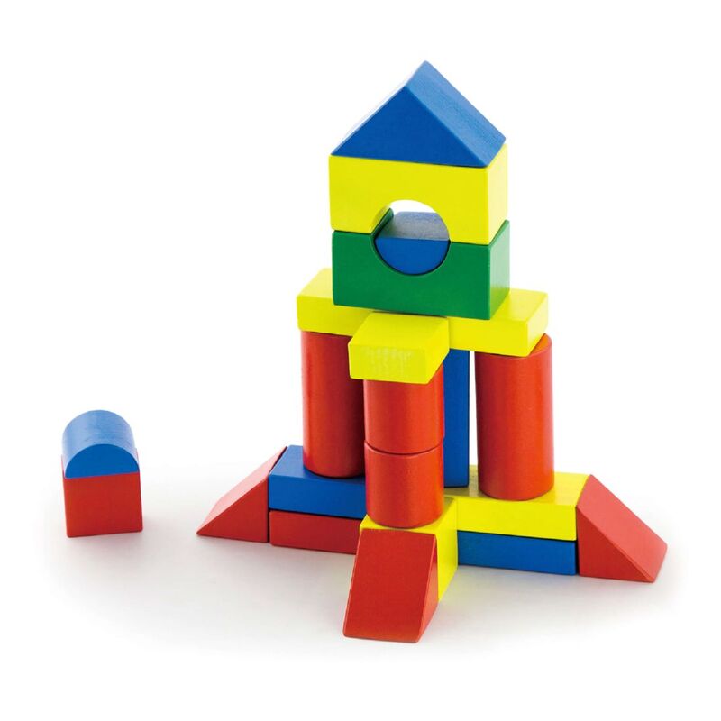 Buy Viga Wooden Blocks 50 Pieces Set | Yallatoys.com