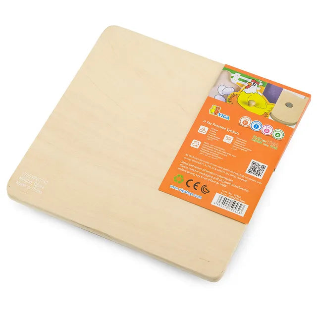 Buy Viga Wooden Flat Puzzle Farm Animals | Yallatoys.com