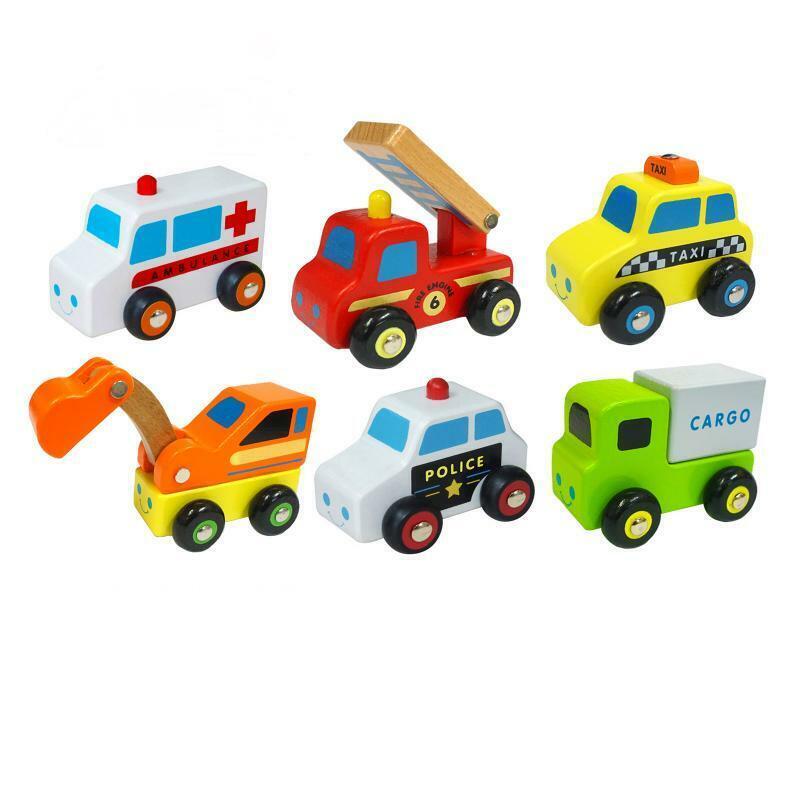 Buy Viga Mini Vehicles 6pcs Set | Yallatoys.com