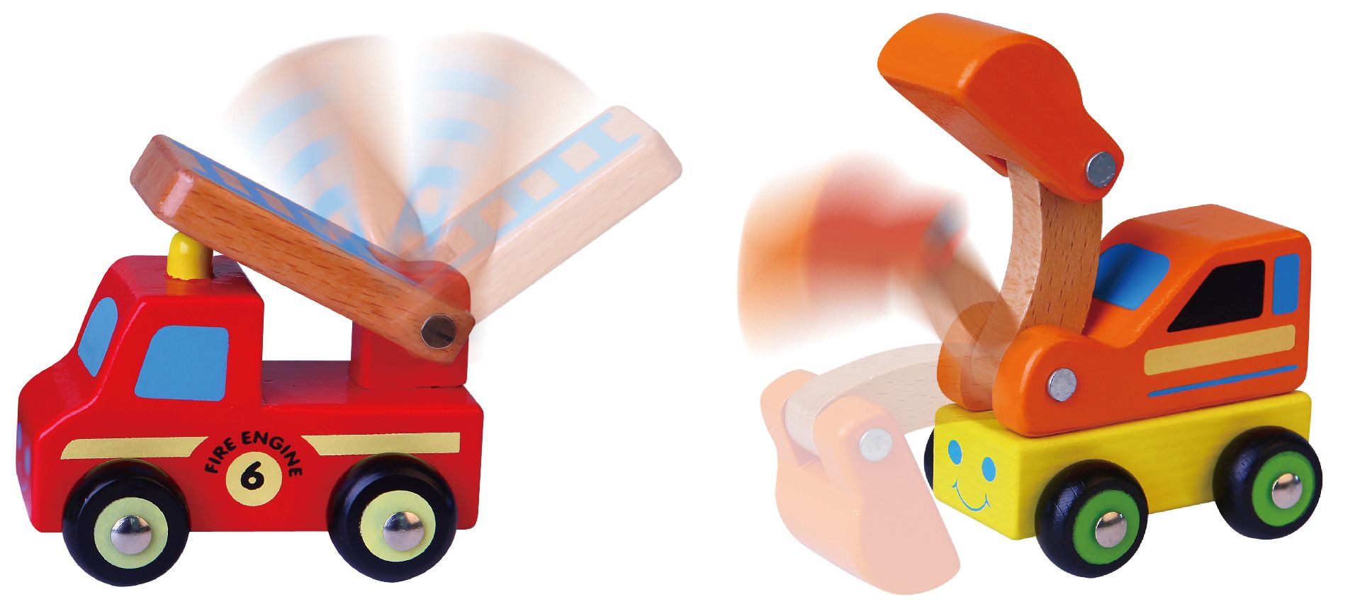 Buy Viga Mini Vehicles 6pcs Set | Yallatoys.com