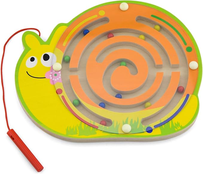 Buy Viga Magnetic Bead Trace Snail | Yallatoys.com