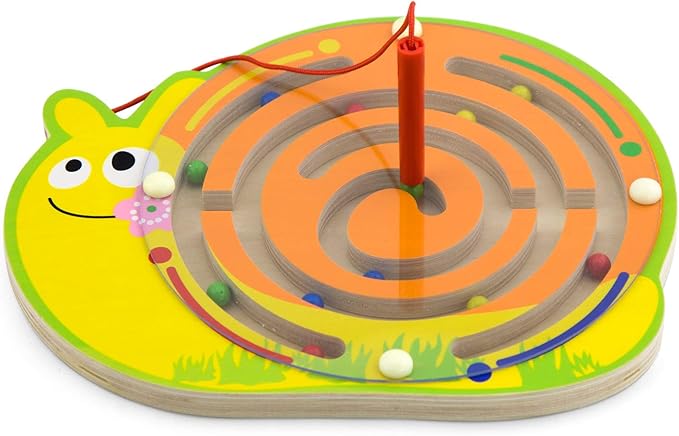 Buy Viga Magnetic Bead Trace Snail | Yallatoys.com