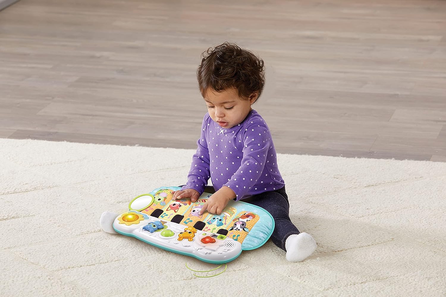 Buy VTech Lil Critters Play & Dream Musical Piano Activity Gym | Yallatoys.com
