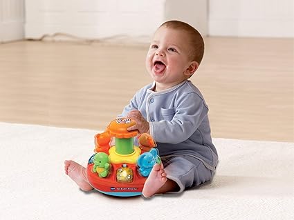 Buy VTech Push & Play Spinning Top | Yallatoys.com