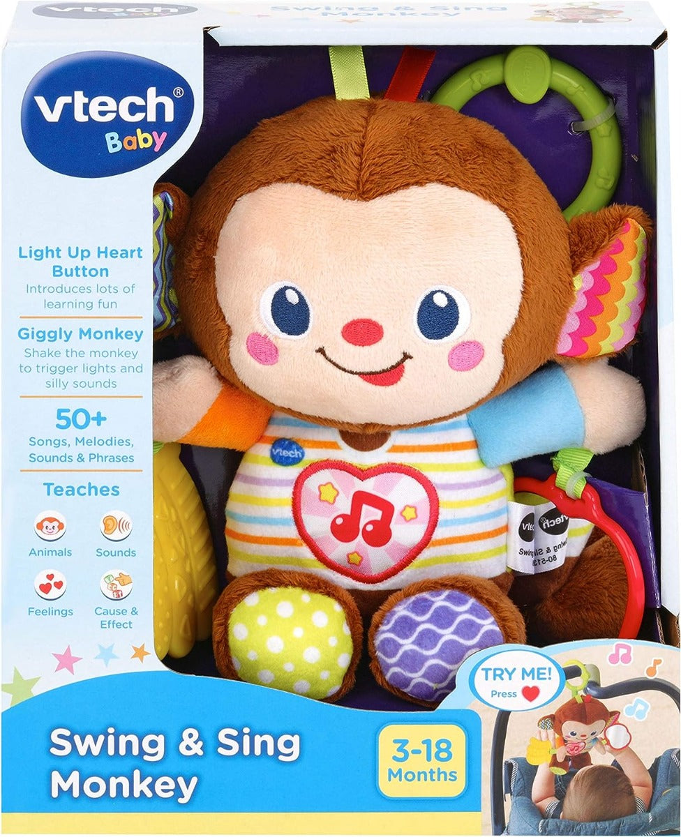 Buy VTech Swing & Sing Monkey Rattle | Yallatoys.com