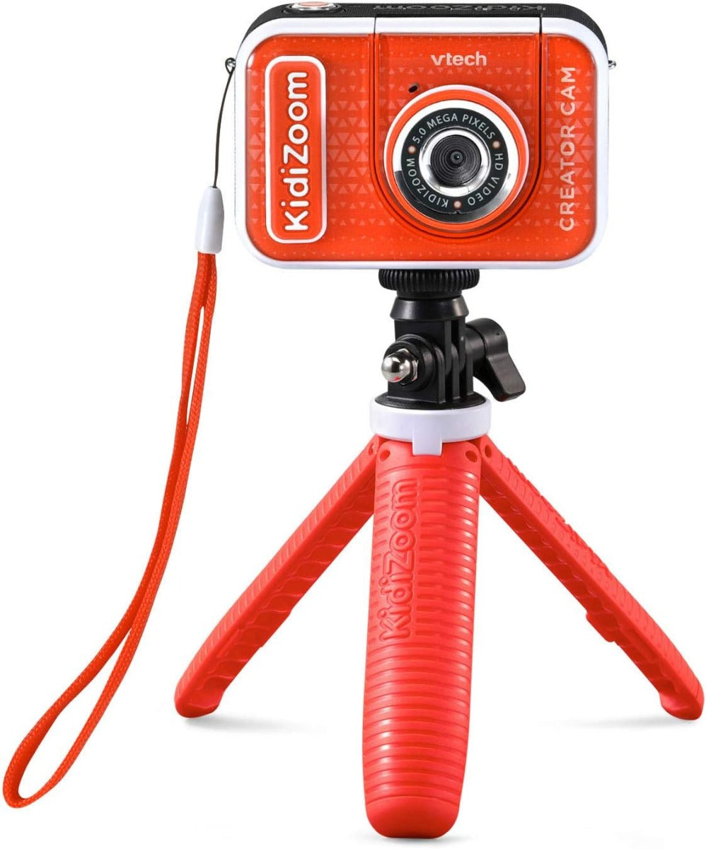 Buy VTech KidiZoom Creator Vlogger Cam Kids Red | Yallatoys.com