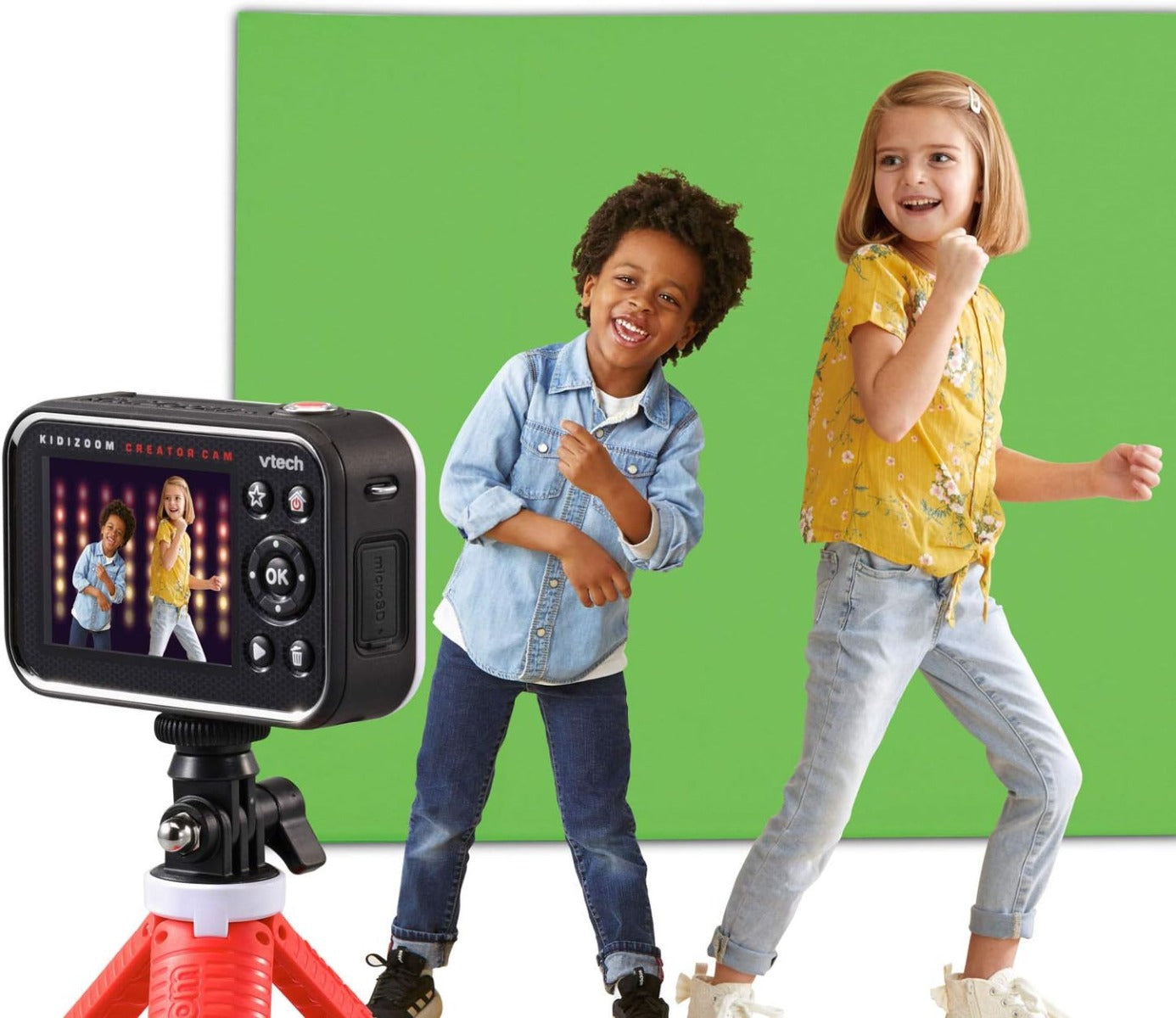 Buy VTech KidiZoom Creator Vlogger Cam Kids Red | Yallatoys.com